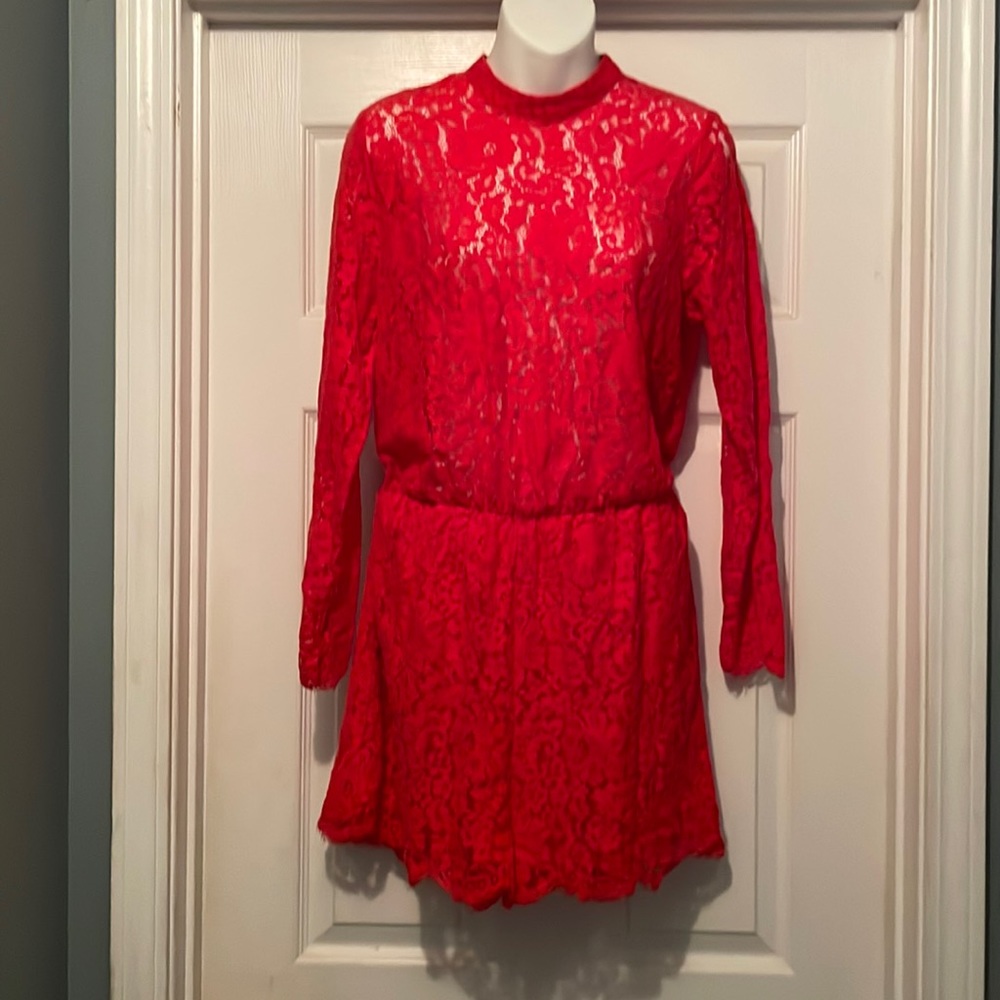 Daring Lace Romper